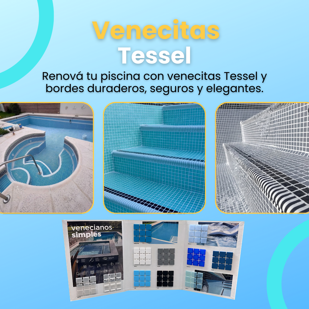 VENECITAS TESSEL PARA PISCINA