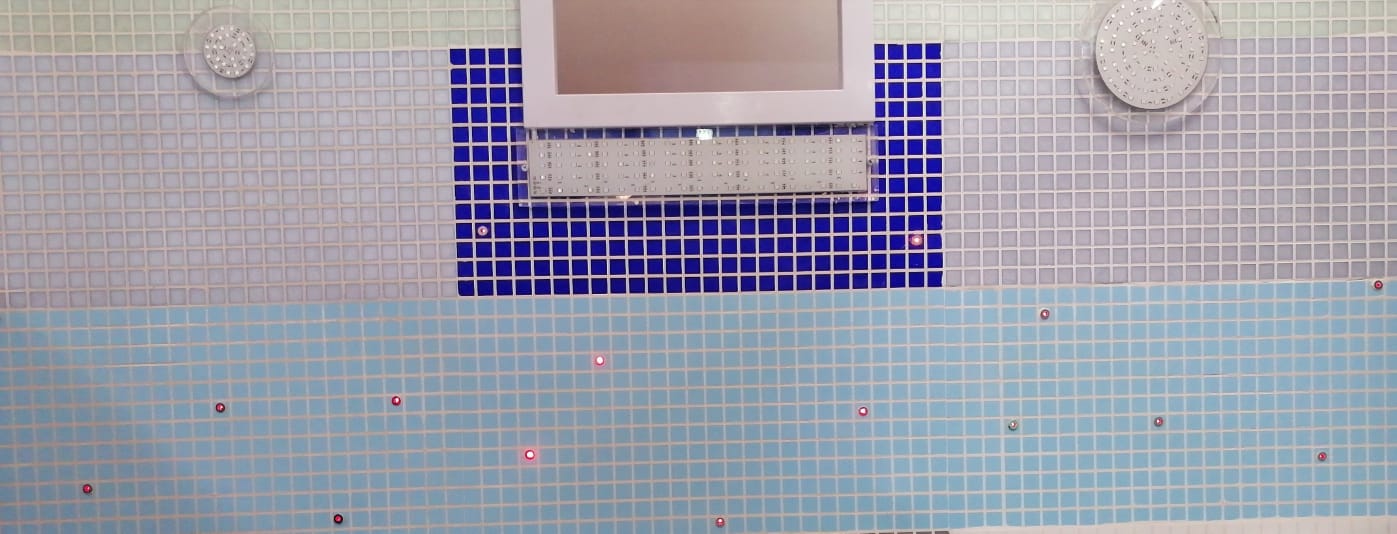 Luces LED RGB para Piscinas Sin Perforación 45 x 10 cm