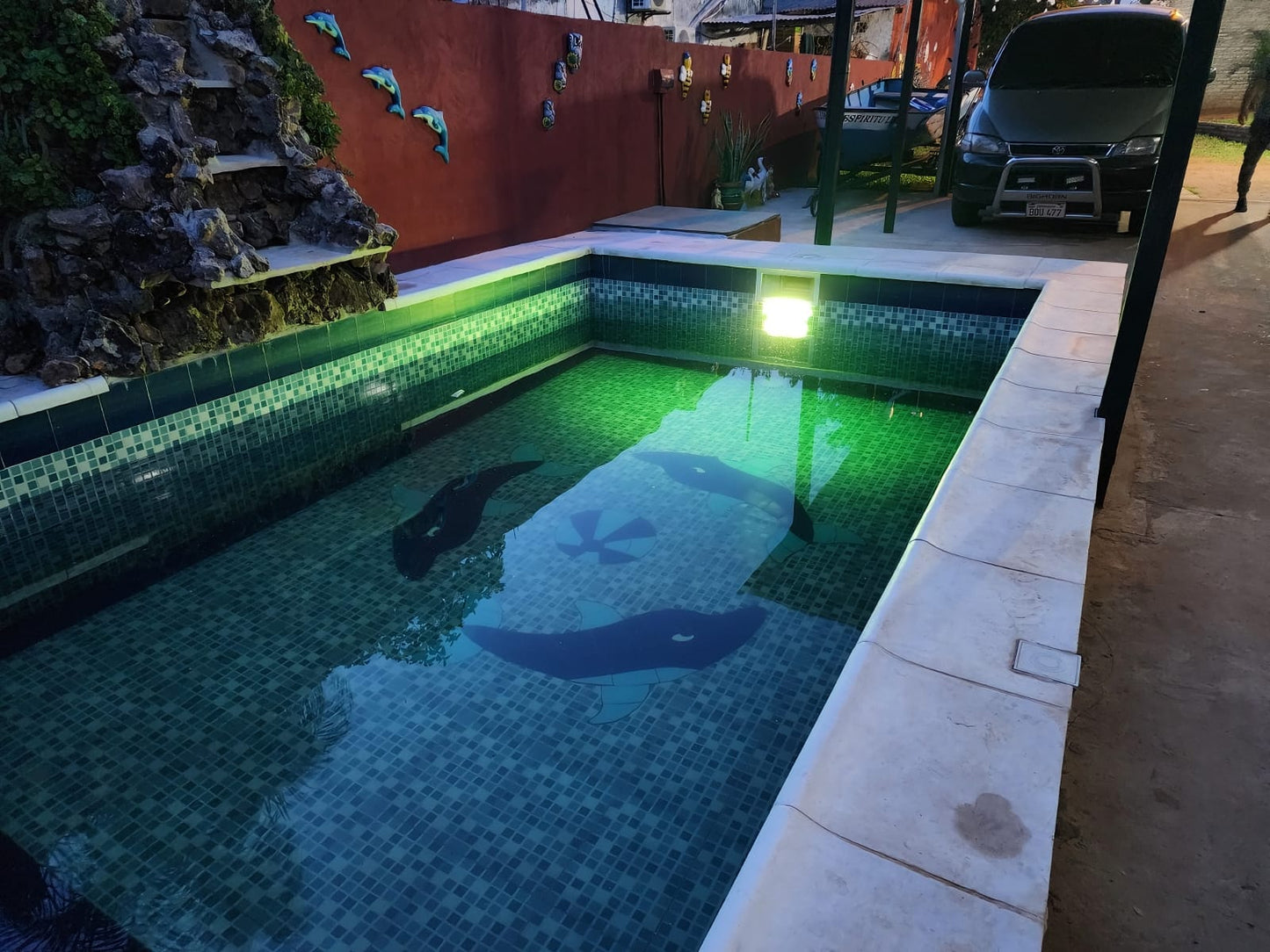 Luces LED RGB para Piscinas Sin Perforación 26 x7 cm