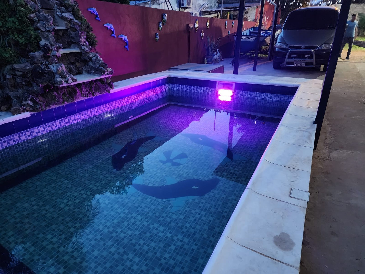 Luces LED RGB para Piscinas Sin Perforación 26 x7 cm