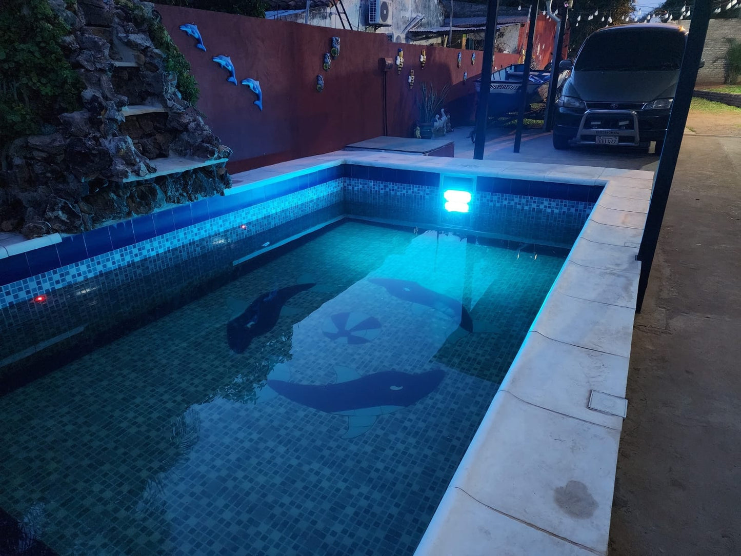 Luces LED RGB para Piscinas Sin Perforación 26 x7 cm