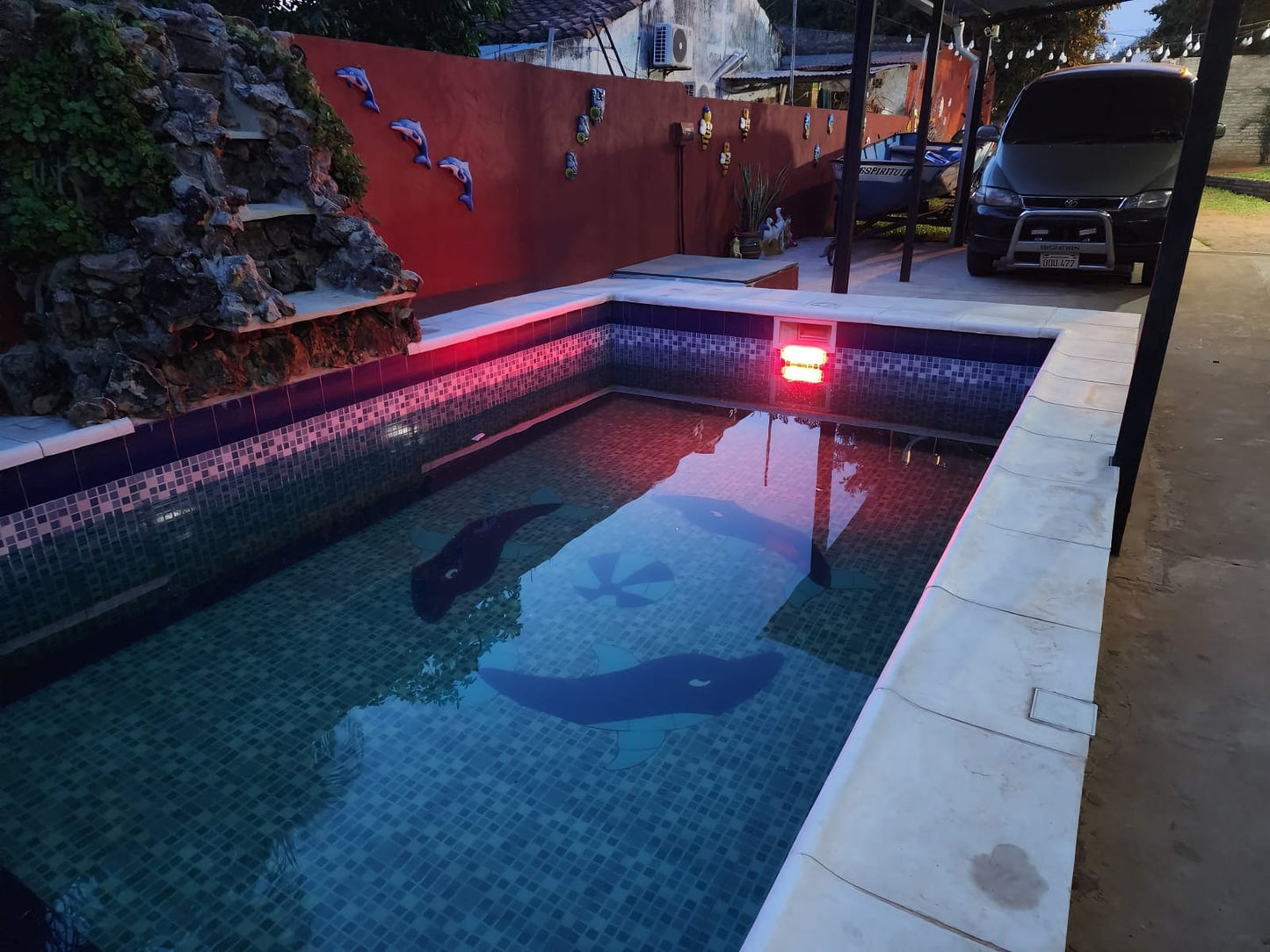 Luces LED RGB para Piscinas Sin Perforación 26 x7 cm