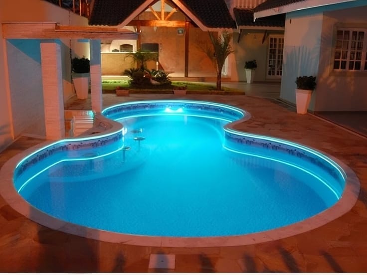 Luces Perimetral con Fibra Óptica para Piscinas