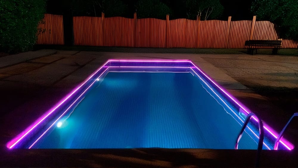 Luces Perimetral RGB IP68 para Piscinas (el metro)