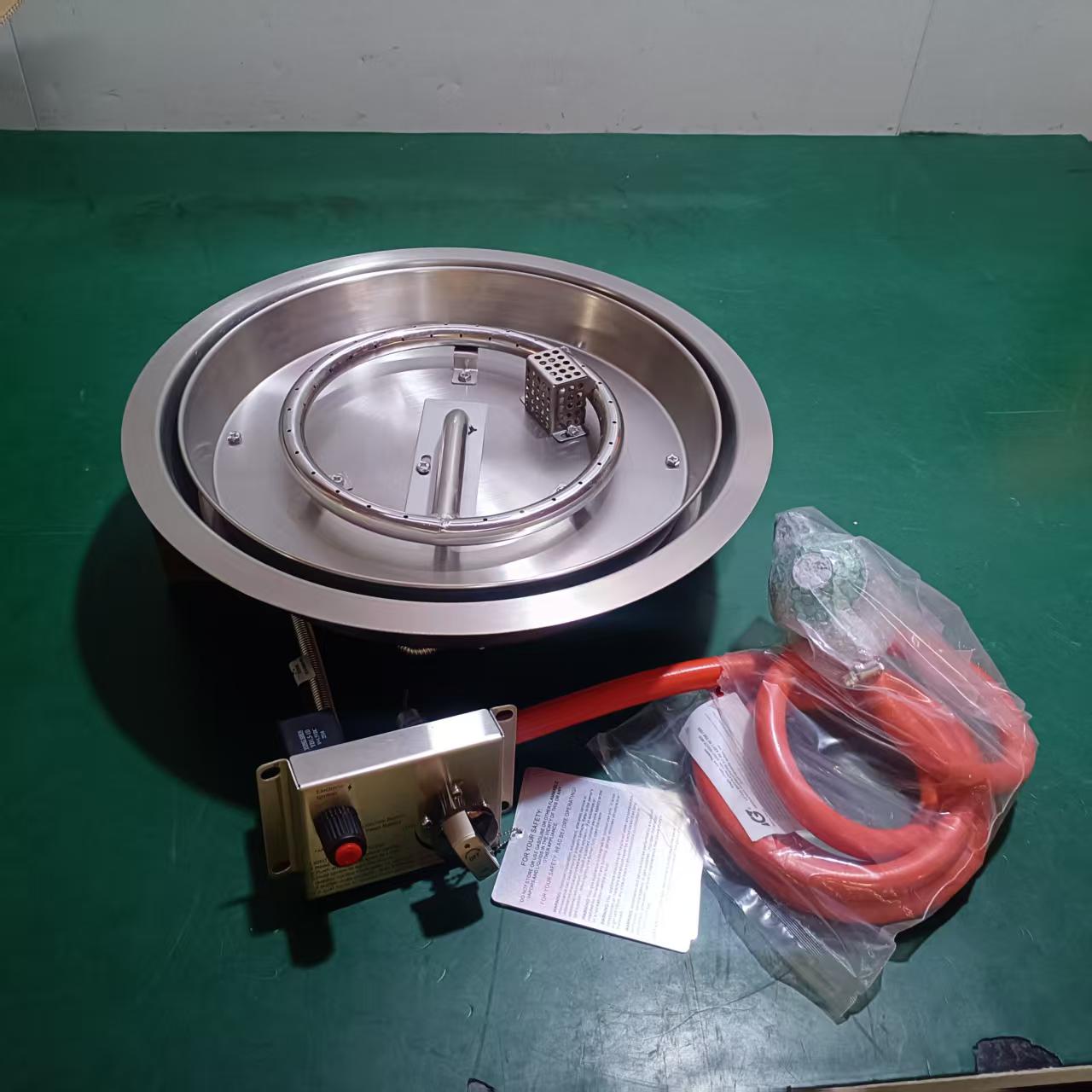 Kit de Quemador a Gas para Fogata circular en Paraguay 46