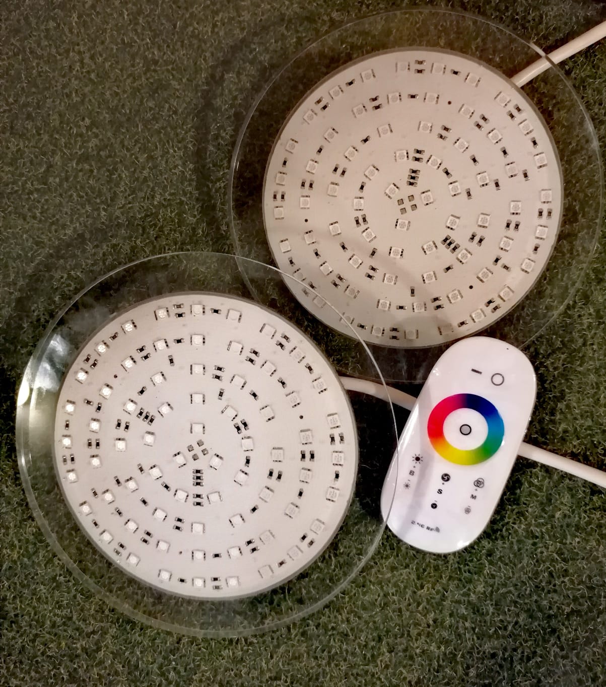 Luces LED RGB Circulares 190 mm