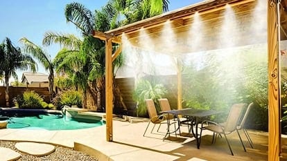 Nebulizador de Exterior – Sistema Profesional de Enfriamiento y Purificación 2 Litros (hasta 50 boquillas)