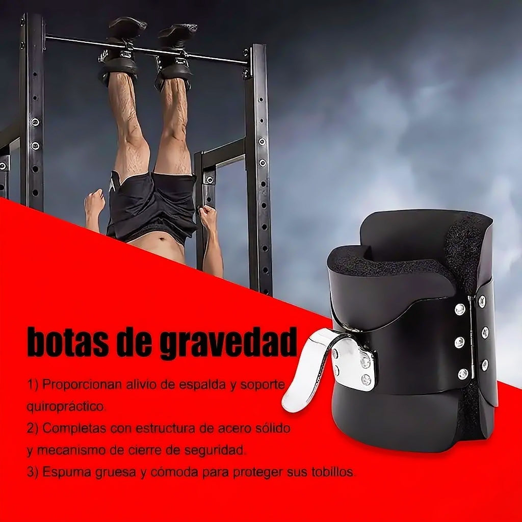 Botas de Gravedad Terapéuticas para Descompresión y Alivio Lumbar (Par)