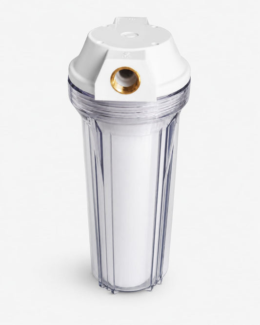 Filtro de agua con entrada de media para nebulización