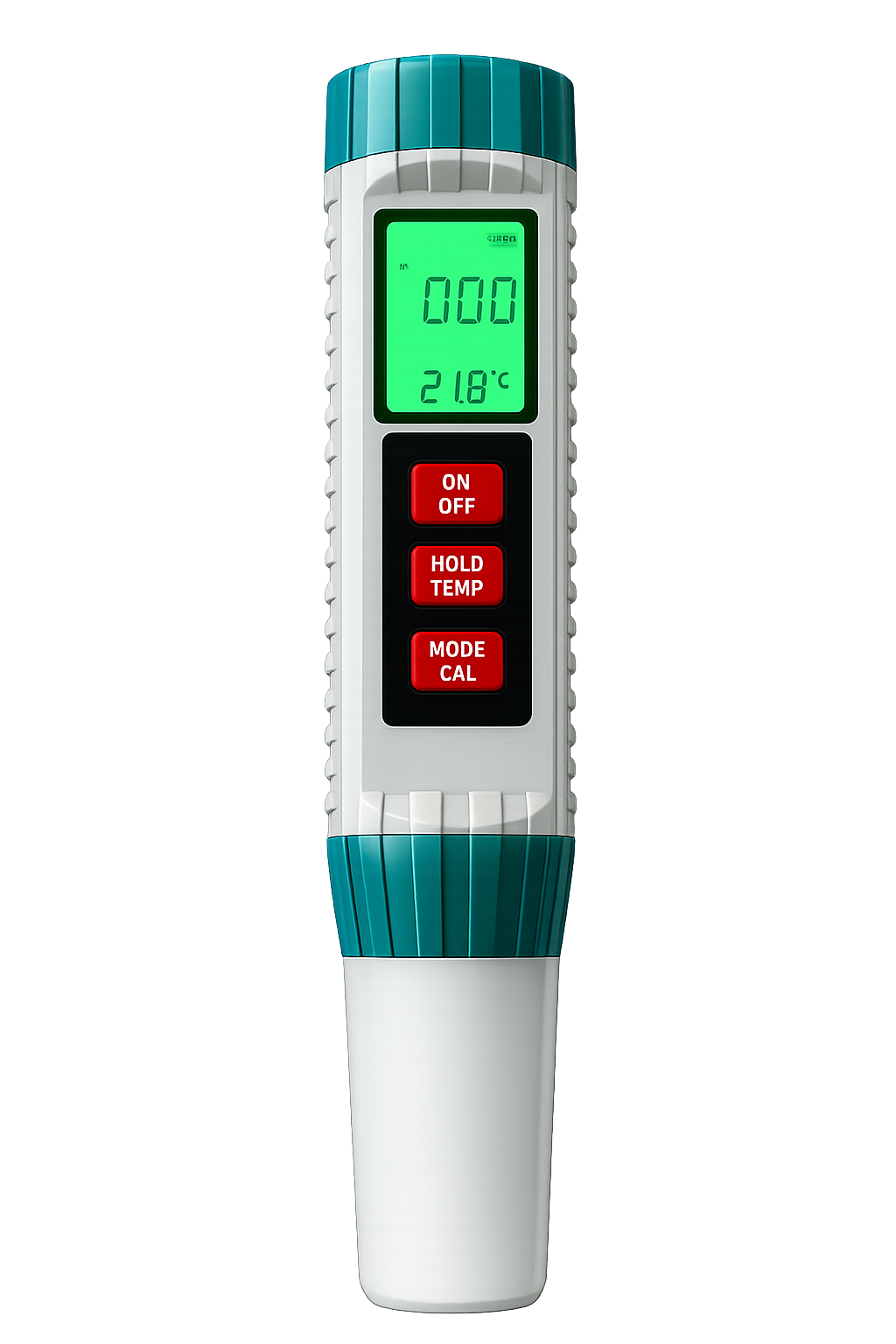 Medidor de pH digital 5 en 1 (pH, Salinidad, TDS, EC, Temperatura)