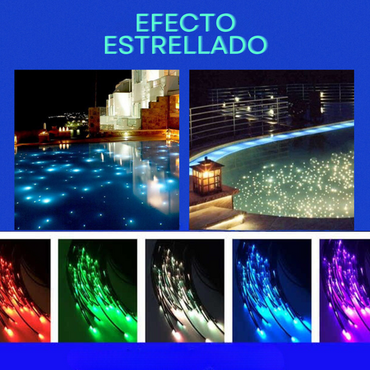 Luces para Piscinas con Fibra Óptica efecto estrellado  (metro cuadrado)