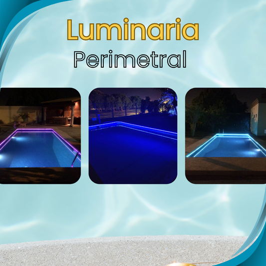 Luces Perimetral RGB IP68 para Piscinas (el metro)
