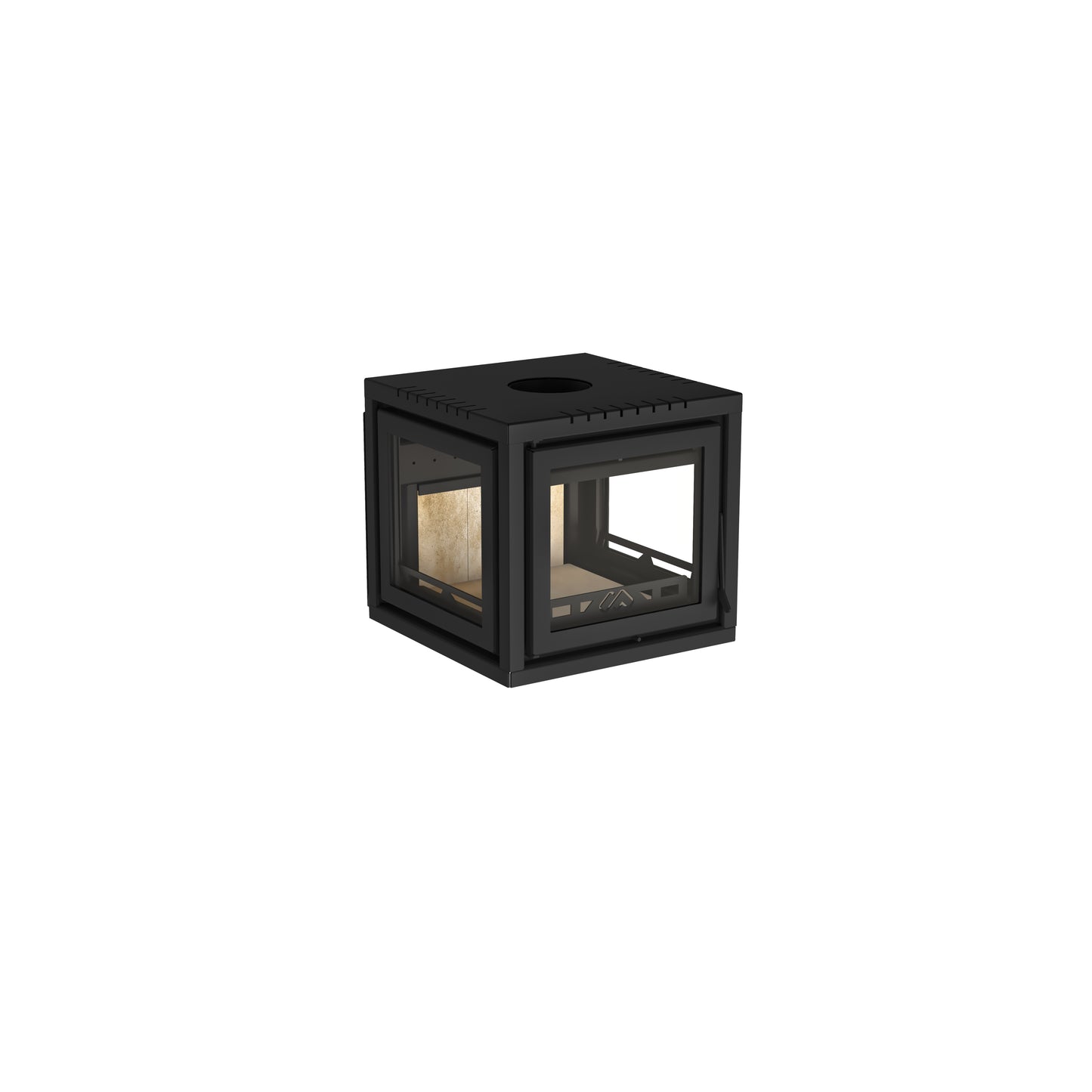 Estufa a Leña Louvre 520 TFEXP (con base o sin base)