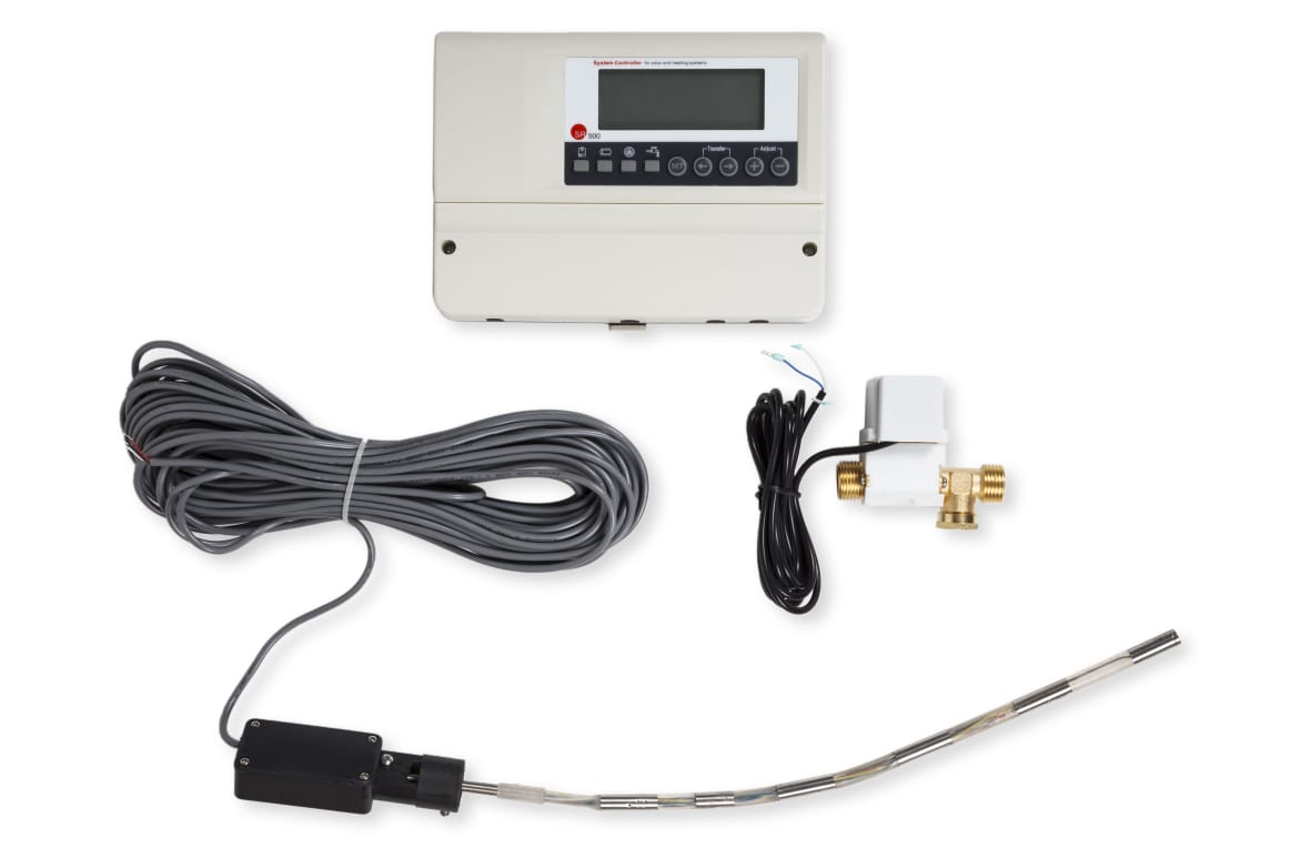 Controlador TK8-A para termotanque solar atmosferico