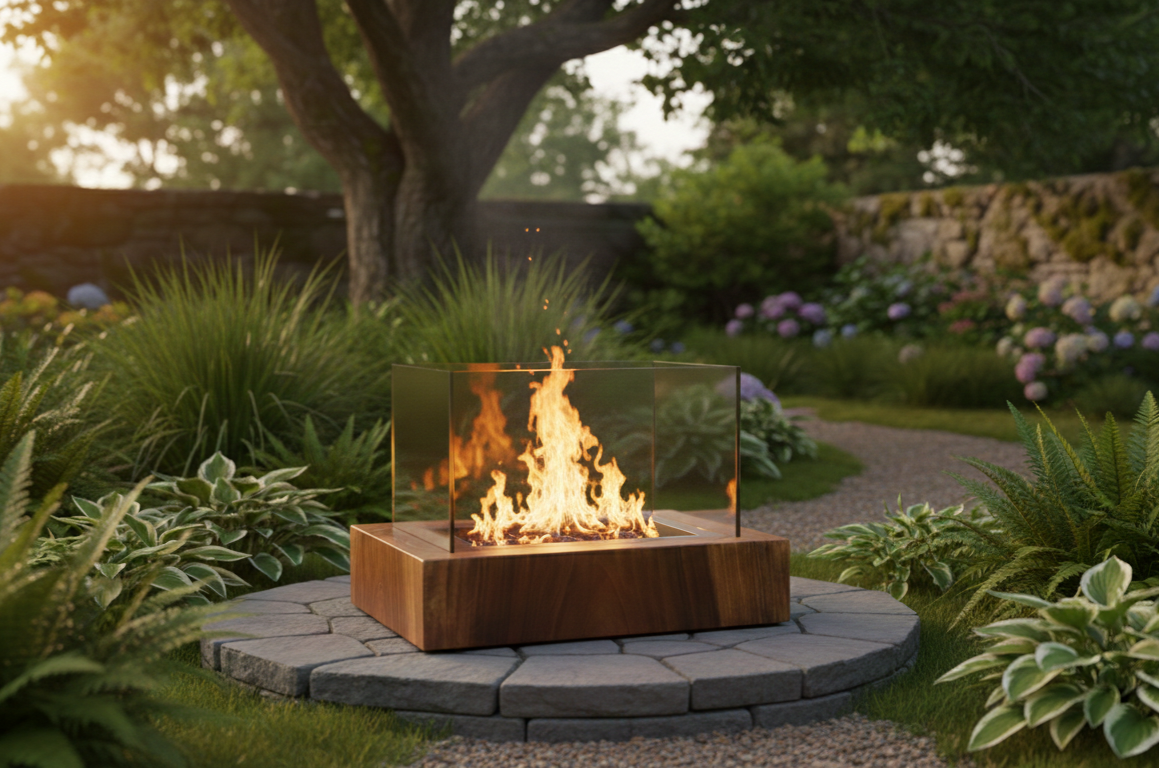 Estufa a Bioetanol Madera k