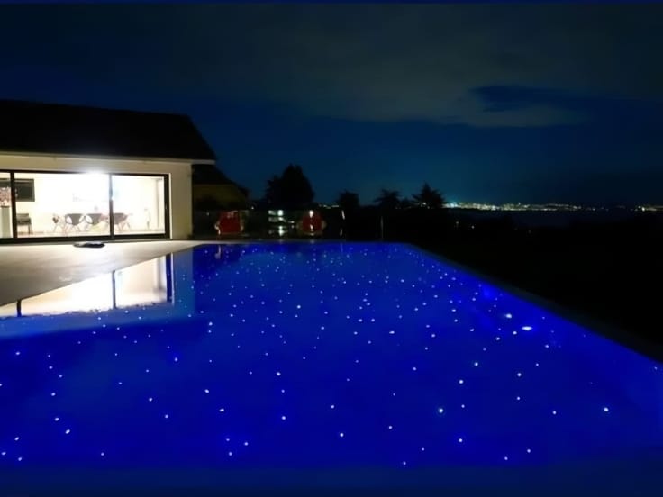 Luces para Piscinas con Fibra Óptica efecto estrellado  (metro cuadrado)