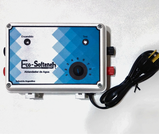 Ablandador de agua contra el sarro y calcio Eco- Ionizer