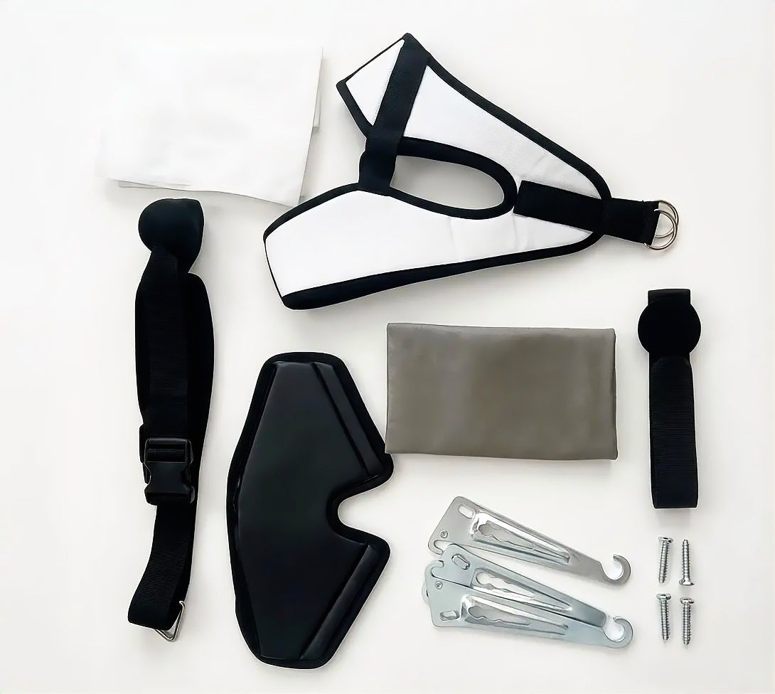 Kit de Tracción Cervical para Puerta: Alivio y Relajación